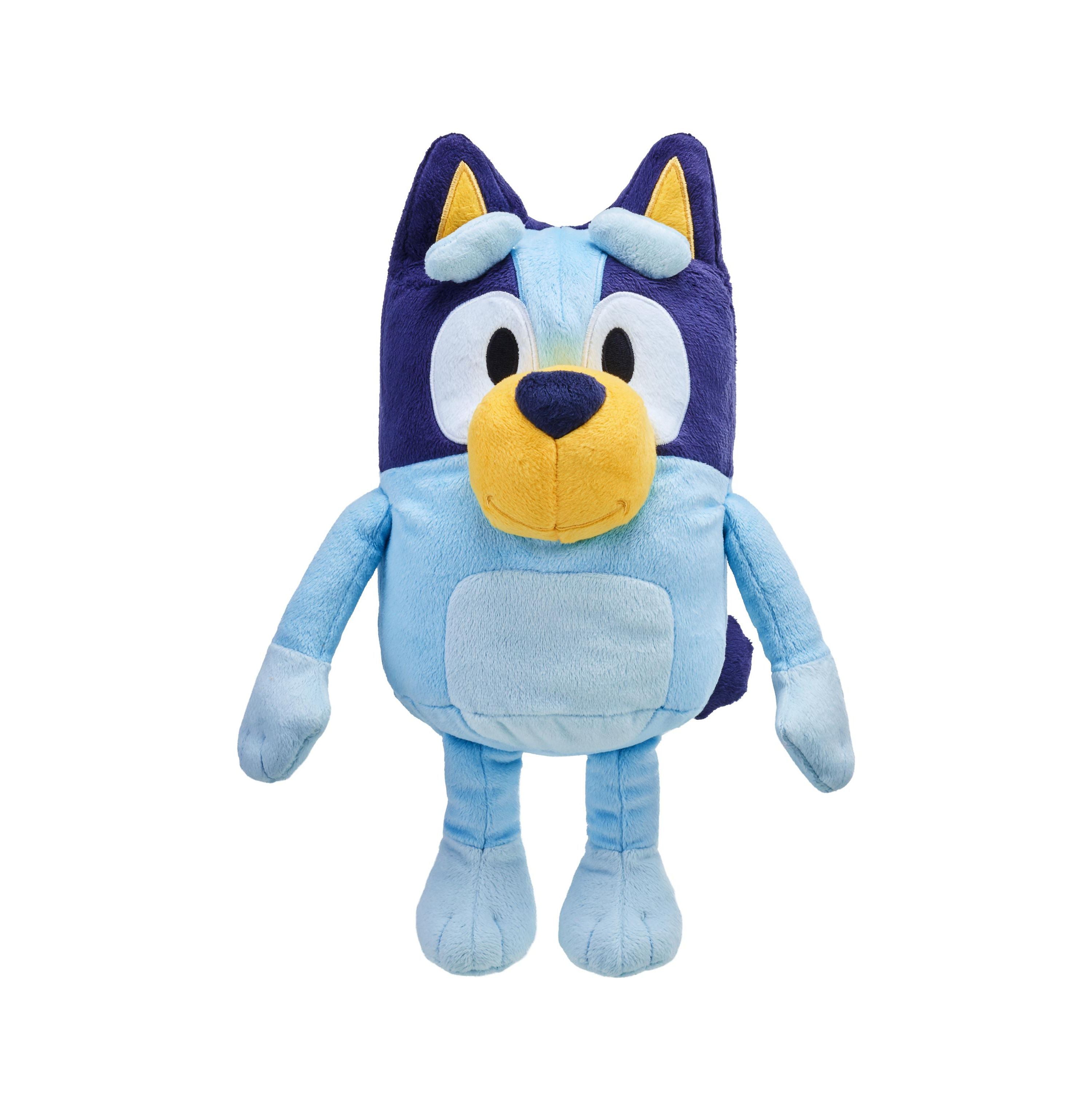 Bluey Talking Plush Toy with 13 Sound Effects - Interactive Stuffed Animal for Kids, Perfect for Playtime, Gifts and Cuddling