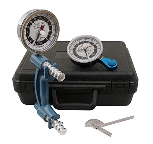 3-Piece Hydraulic Hand Evaluation Kit with Large Head - Professional Therapy Tools for Occupational & Physical Rehabilitation (Home/Clinic Use)