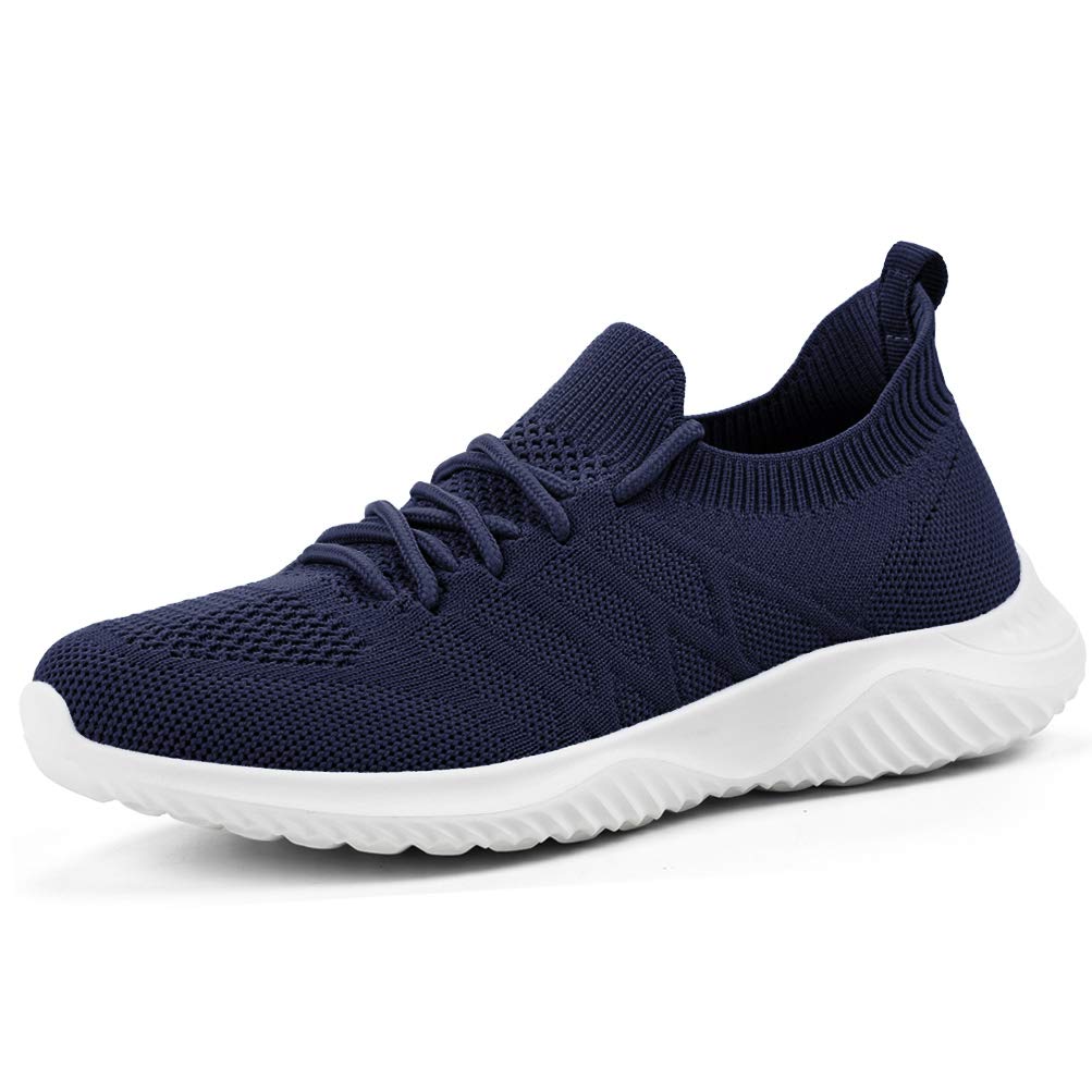 Akk Women's Slip-On Walking Tennis Shoes - Lightweight Memory Foam Casual Sneakers for Gym, Travel, Work | Comfortable Shoes for Running, Walking & Everyday Wear