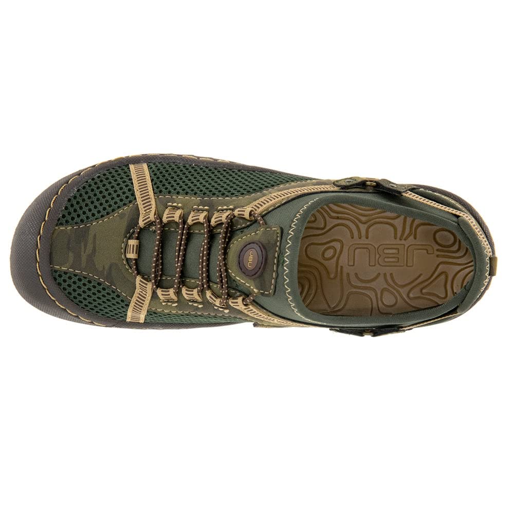 JBU Tahoe Water Ready Women's Outdoor Comfort Closed Toe Slip On Water Shoes for Beach, Pool, and Kayaking Adventures