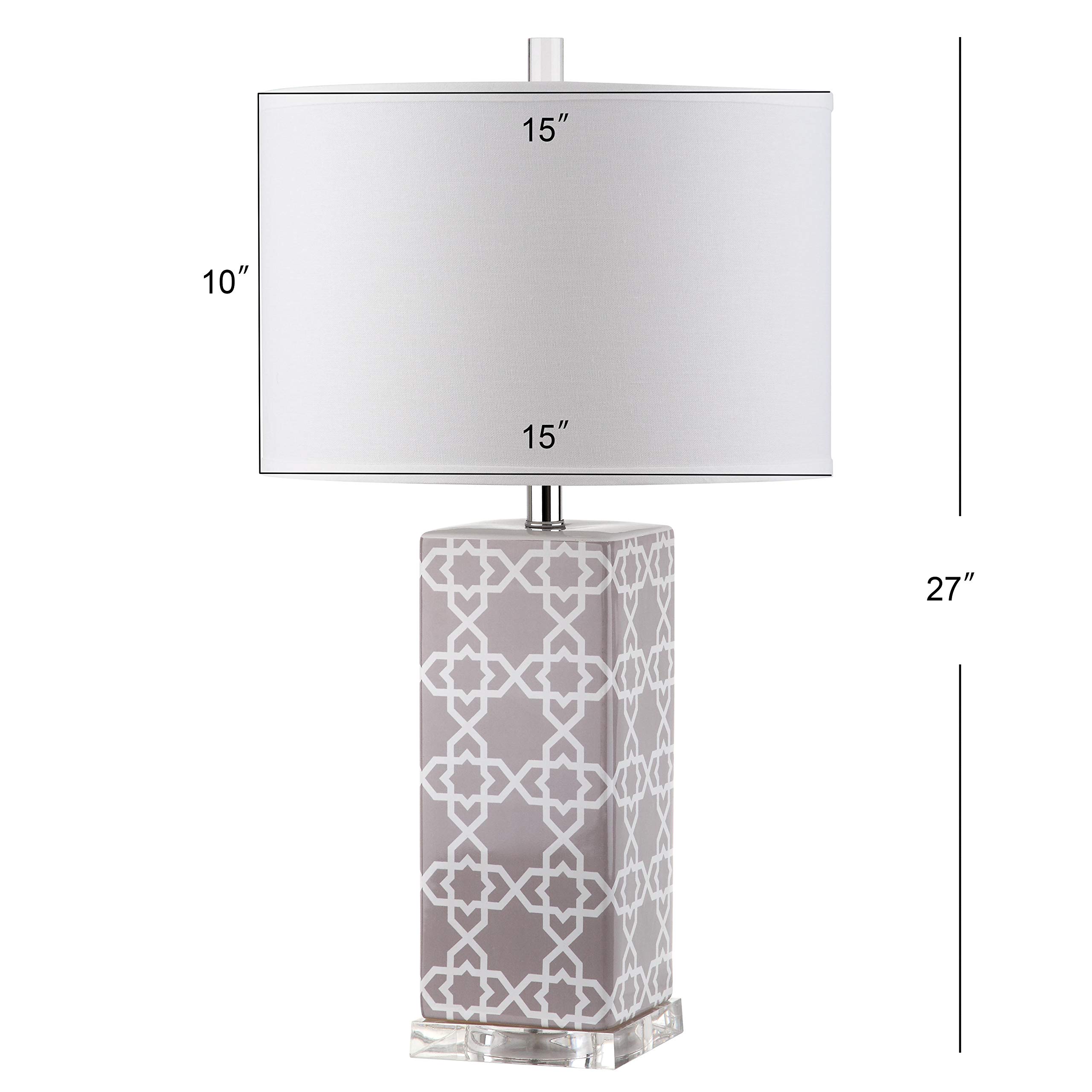 SAFAVIEH Modern Quatrefoil Table Lamp Set of 2 - 27