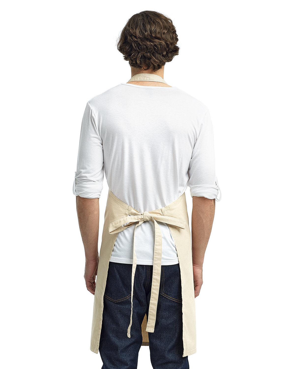 Reprime RP130 Unisex Heavy Duty Canvas Bib Apron - Artisan Collection for Cooking, Grilling, Baking & DIY Projects