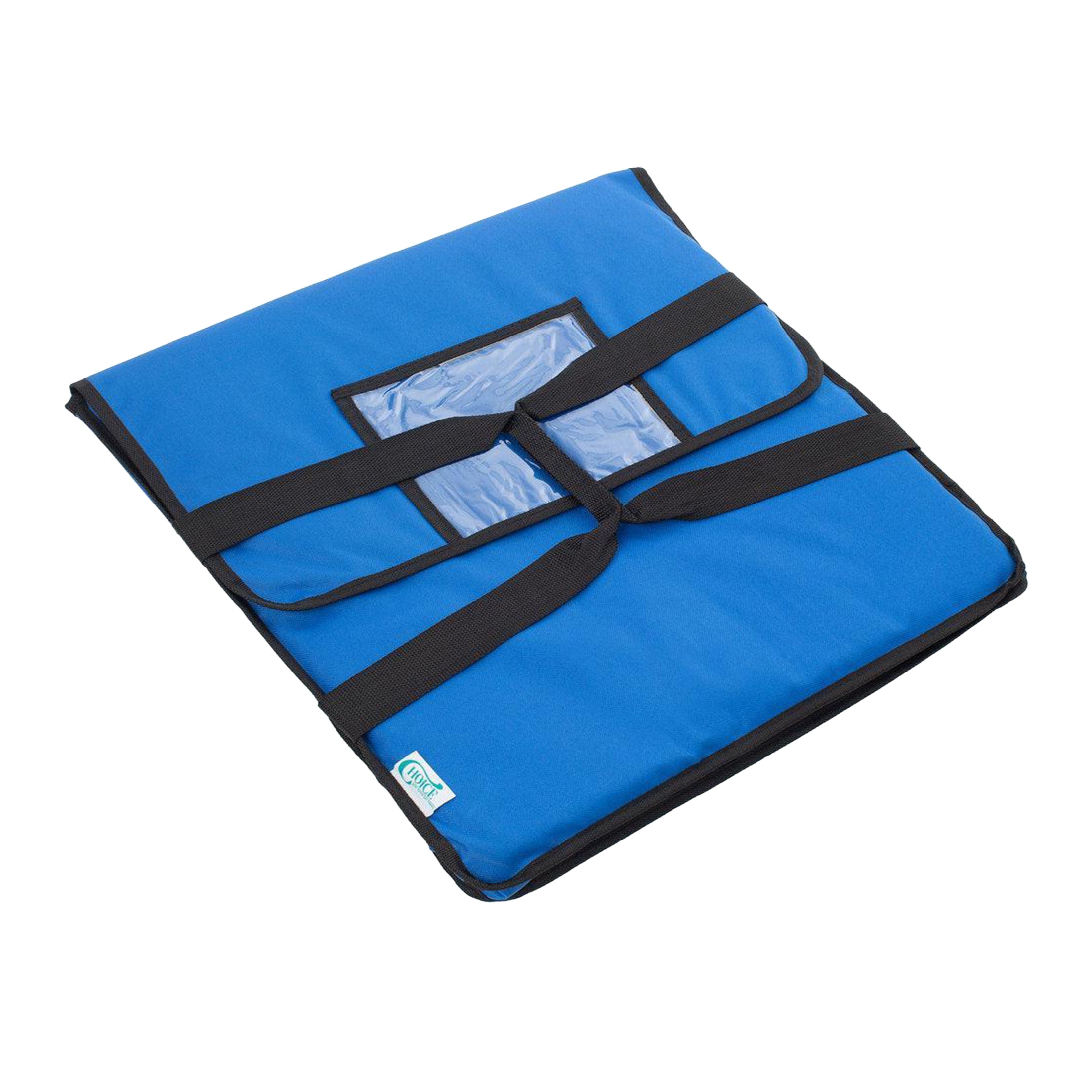 Premium 18x18x5 Inch Nylon Insulated Pizza Delivery Bag - Blue | Keeps Pizza Hot & Fresh | Perfect for Restaurants, Catering & Food Delivery Services