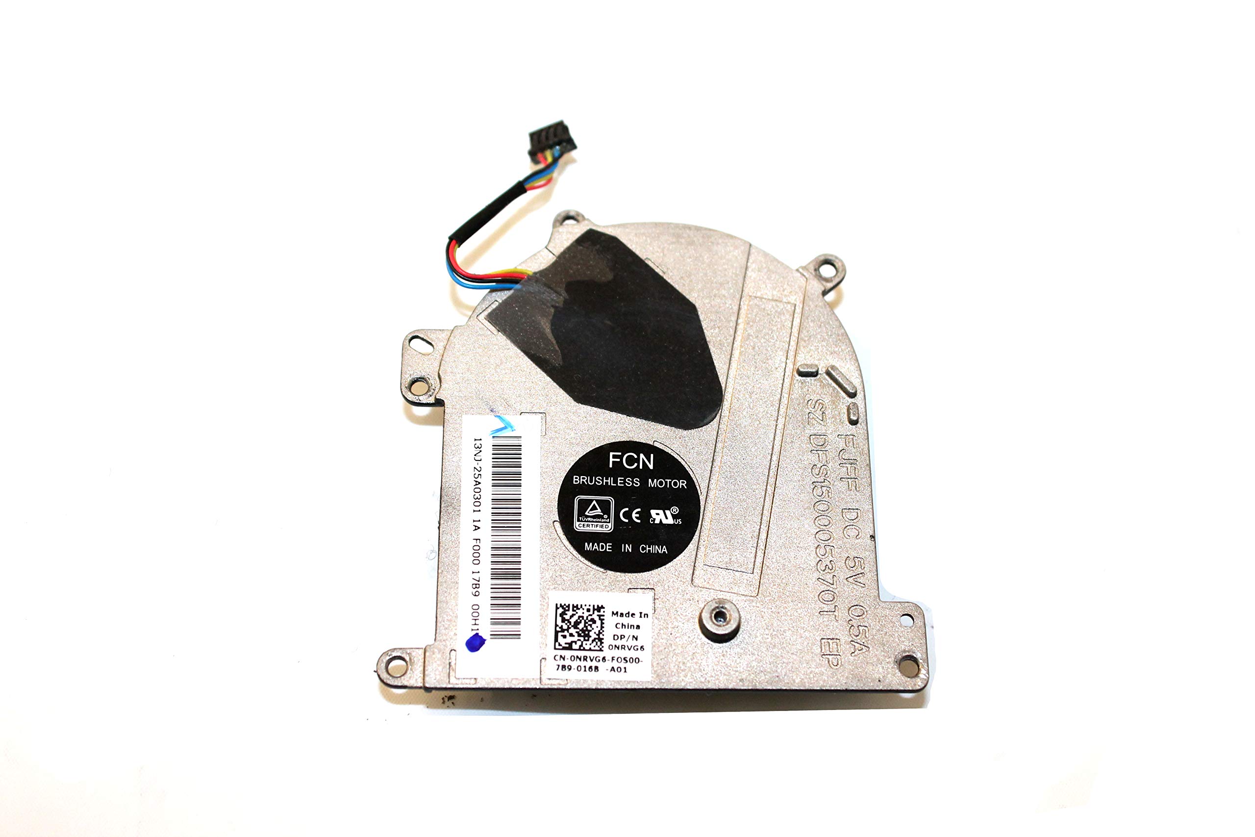 NRVG6 Latitude 7212 Rugged Tablet OEM Replacement Fan - Durable Cooling Solution for Outdoor Work & Industrial Use