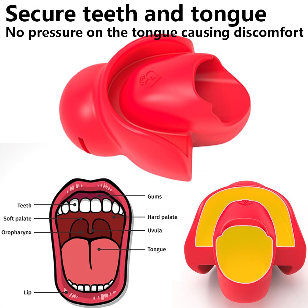 Premium Adjustable Silicone Ball Gag with Blindfold & Restraints - BDSM Bondage Set for Adults, Fetish Play & SM Toys (Red) - Perfect for Roleplay, Sensory Deprivation & Spicing Up Your Intimate Moments