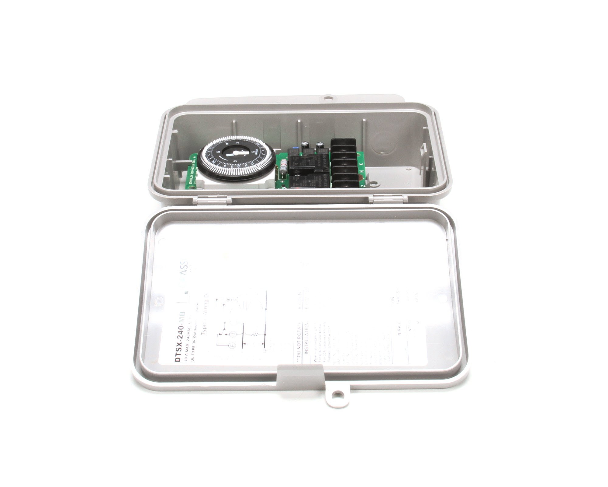 Master-Bilt 19-00815 Digital Timer with New Style Enclosure - Grasslin Replacement for Commercial Refrigeration & Walk-In Freezers (Ideal for Restaurants, Grocery Stores & Food Service Businesses)