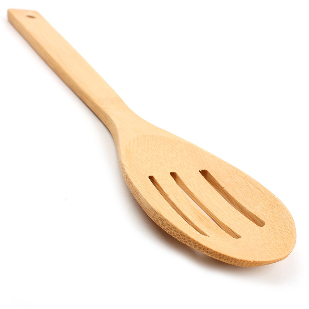 5-Piece Kitchen Utensil Set - Non-Stick Cooking Tools with Salad Turner, Slotted Spatula & Spoon - Dishwasher Safe & Scratch-Resistant for Healthy Cooking - Perfect for Camping, Home Kitchens & Outdoor BBQ