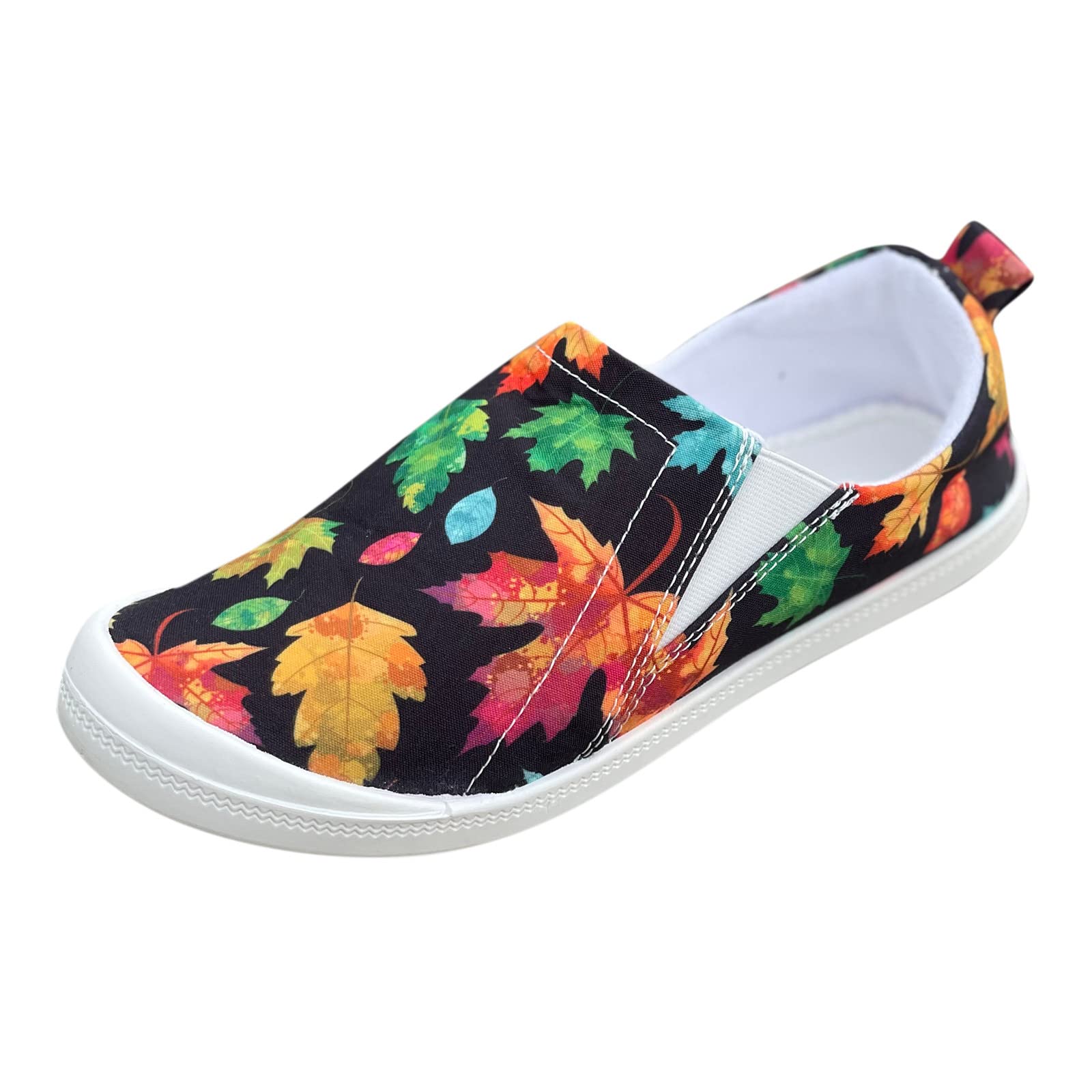 Women's Casual Canvas Sneakers - Comfortable & Versatile Flat Loafers for Everyday Wear | Perfect for Walking, Work & Weekend Outfits