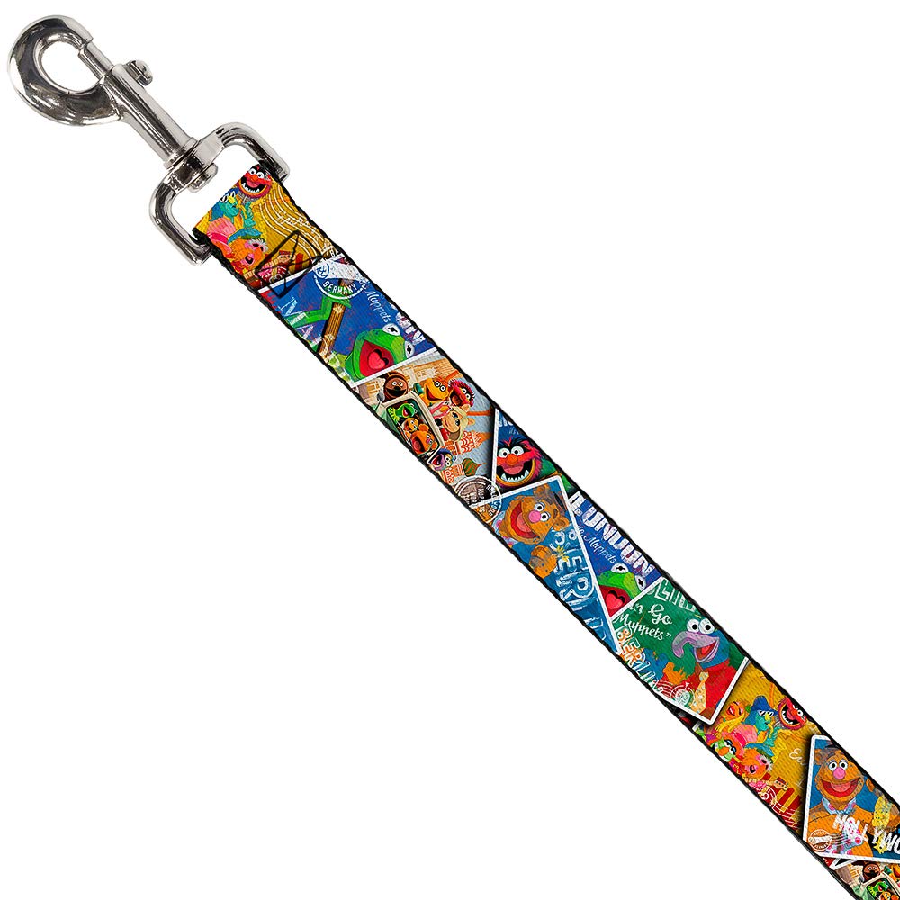 Buckle-Down Muppets Pet Leash - 6ft, 1.5in Wide for Dog Walking
