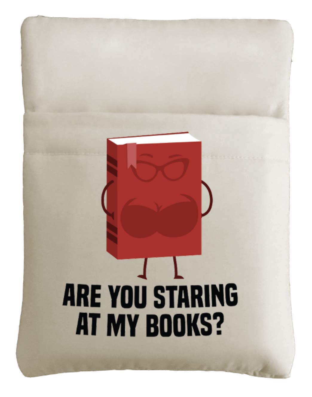 Are You Staring at My Books Book Sleeve - Protective Cover for Hardcover & Paperback Books - Perfect Gift for Book Lovers - Ideal for Reading, Travel & Book Storage - Notebooks & Pens Not Included