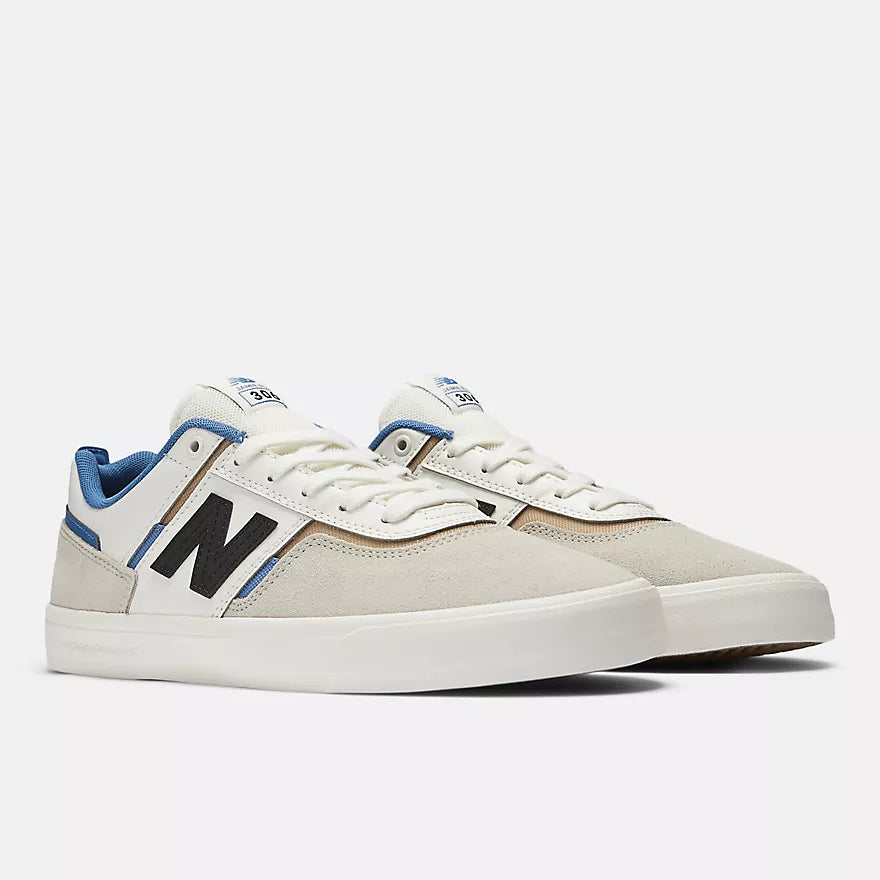 New Balance Numeric Jamie Foy 306 NM306TWC Skate Shoes - Sea Salt/Blue Colorway - Durable Skateboarding Sneakers for Street & Park Skating