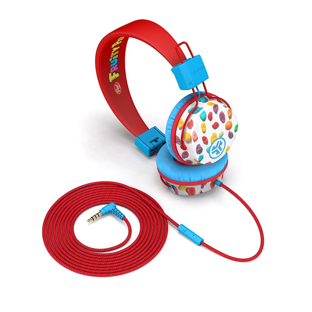 Fruity Pebbles JBuddies Studio On-Ear Kids Headphones - Wireless, Lightweight & Comfortable for School, Travel & Gaming | Safe Volume for Children