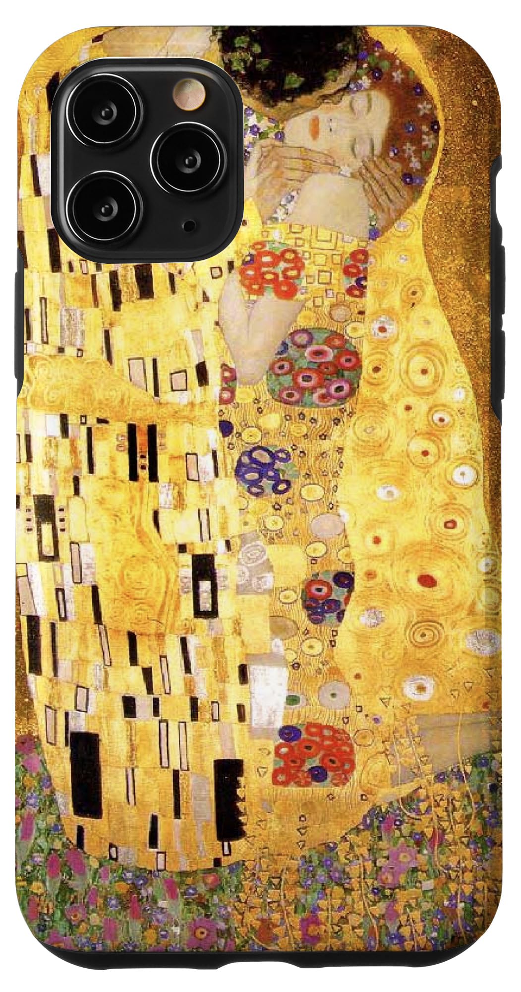 iPhone 11 Pro Case - Klimt's The Kiss Art Nouveau Design - Elegant & Stylish Phone Cover for Women & Men - Perfect for Romantic Dates, Anniversaries & Artistic Gifts