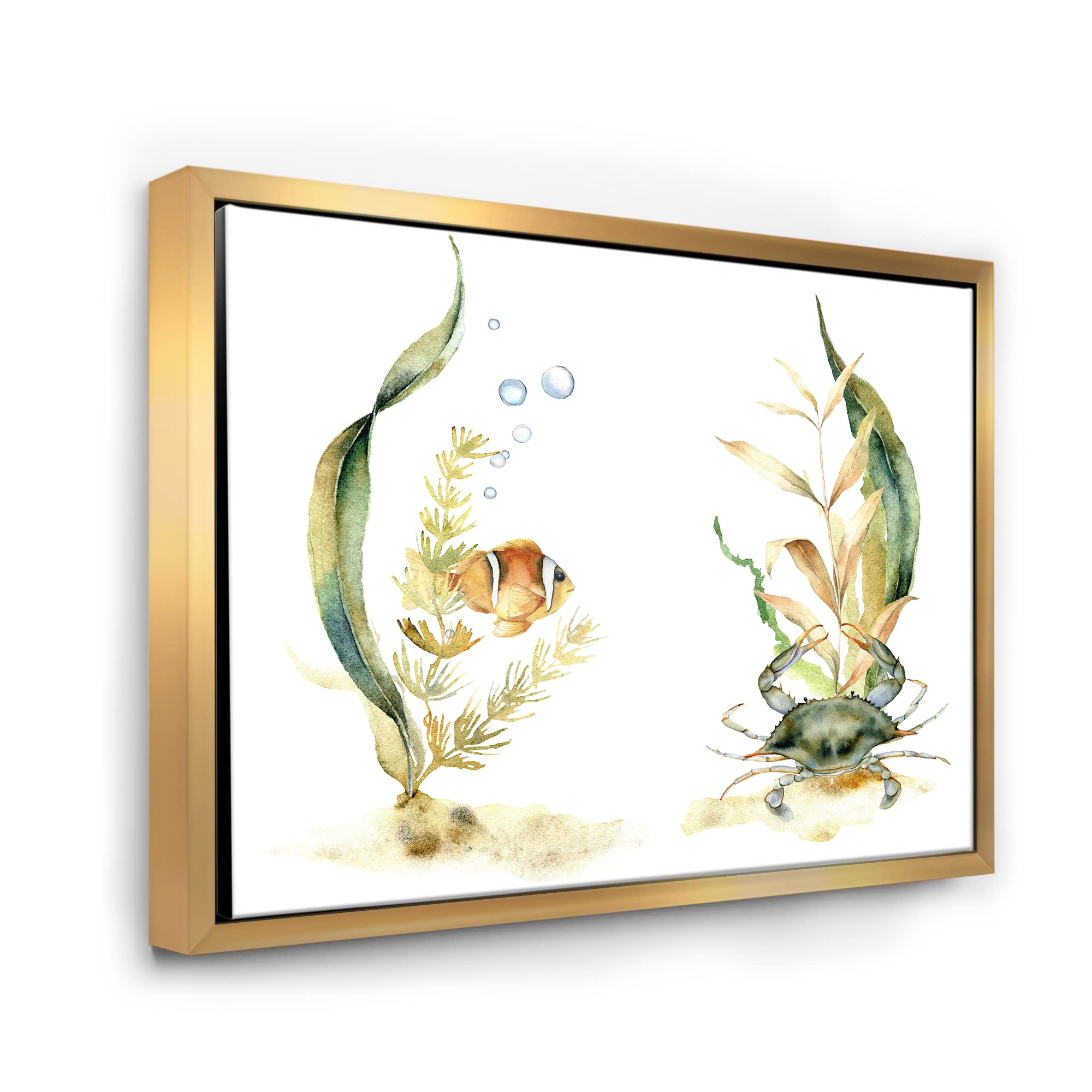 Tropical Fish Canvas Wall Art - Home & Office Decor