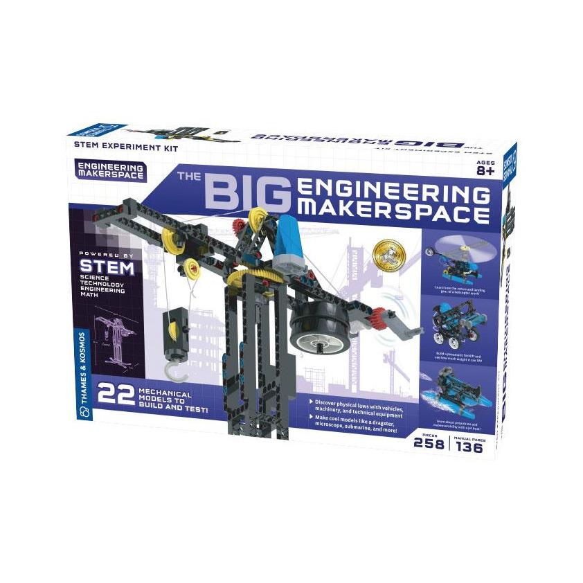 The Big Engineering Makerspace Kit - STEM Learning Toys for Kids & Adults - Perfect for DIY Projects, Robotics, and Science Experiments at Home or School
