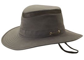 Tilley T4MO-1 Men's Hiking Hat - Lightweight, Waterproof & Breathable Outdoor Adventure Cap for Hiking, Camping & Travel