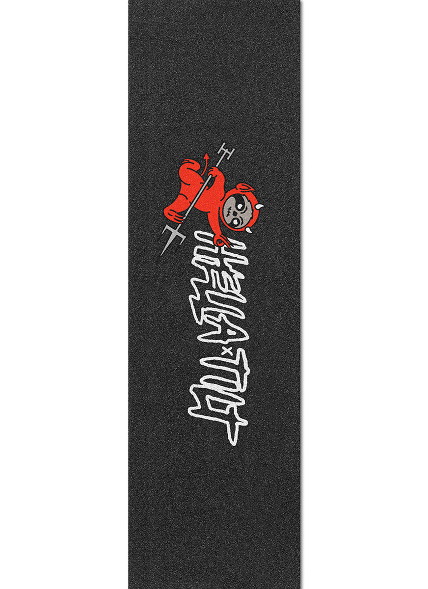Hella x TiLT Skateboard Grip Tape - Non-Slip Sandpaper Surface for Enhanced Board Control - Perfect for Street Skating, Longboarding & Skatepark Tricks
