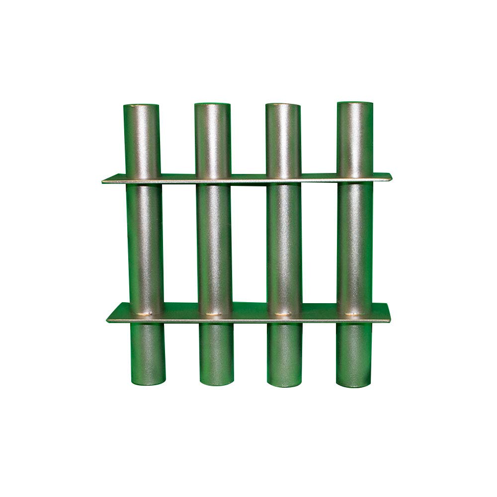MPI Ceramic Square Grate Magnet - 10x10 Inch Stainless Steel Welded Construction for Removing Ferrous Metal Contaminants - Perfect for Food Processing, Recycling & Industrial Applications