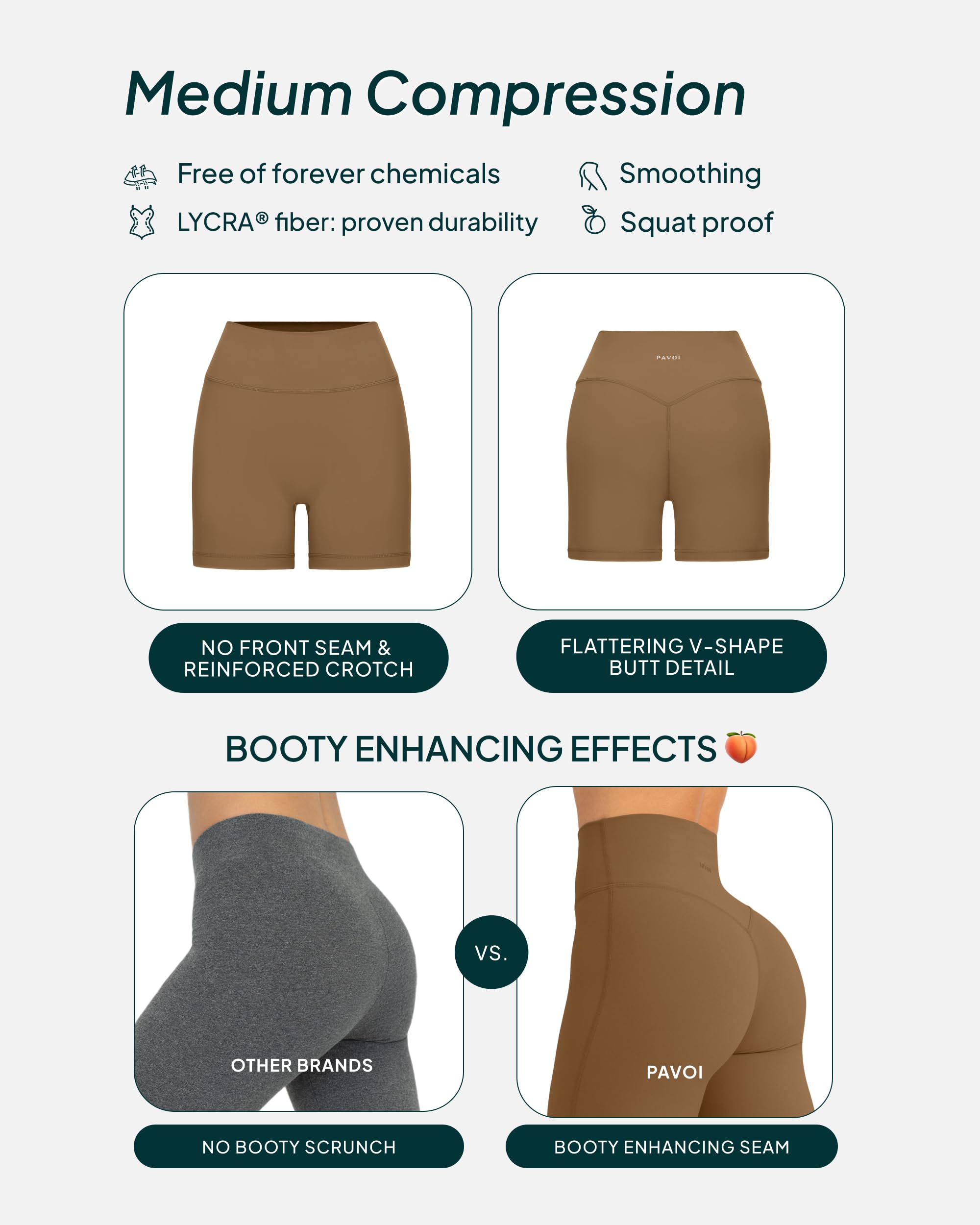 Buttery Soft High Waisted Yoga Shorts for Women - 4