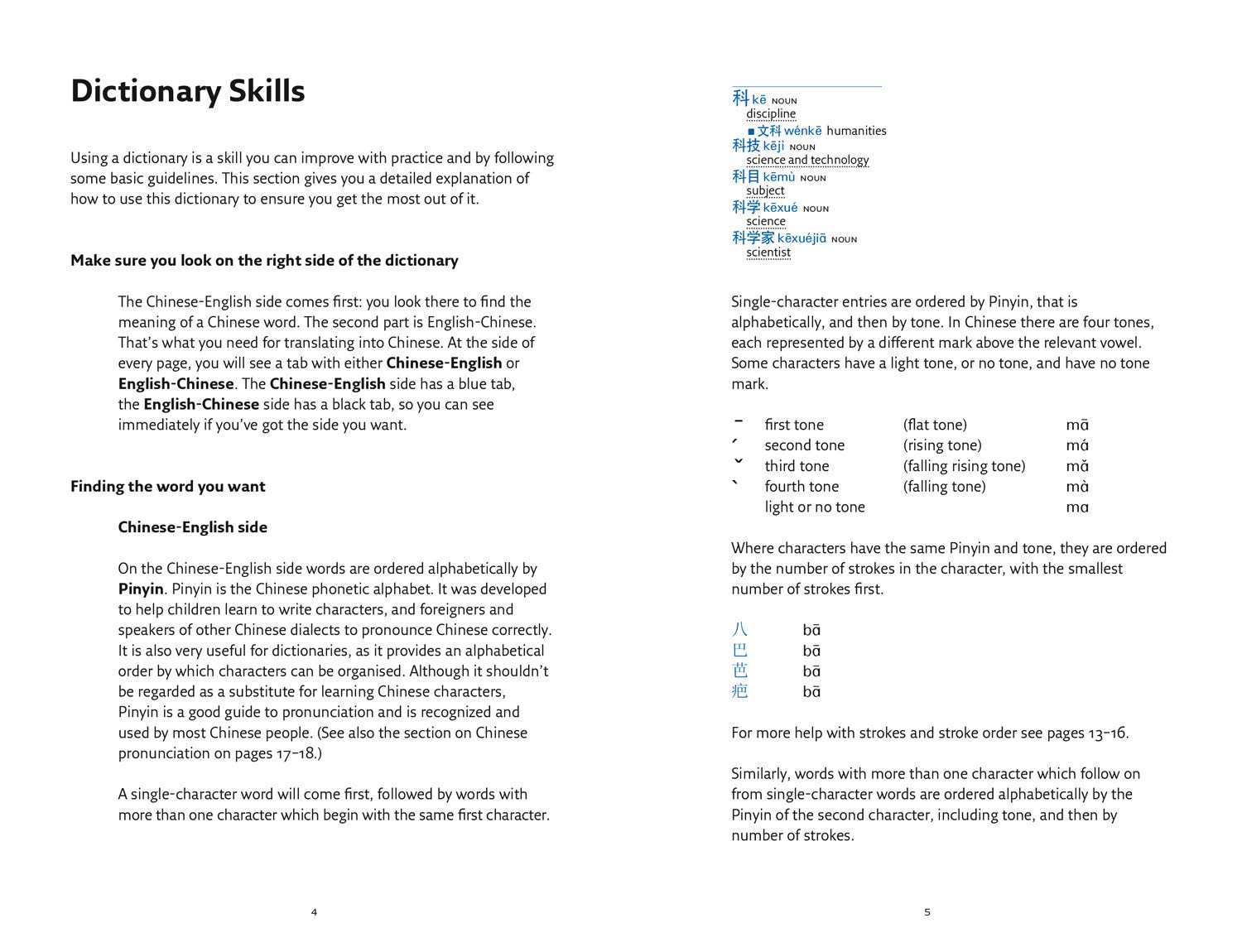 Easy Learning Mandarin Chinese Dictionary - Perfect for Travel & Study