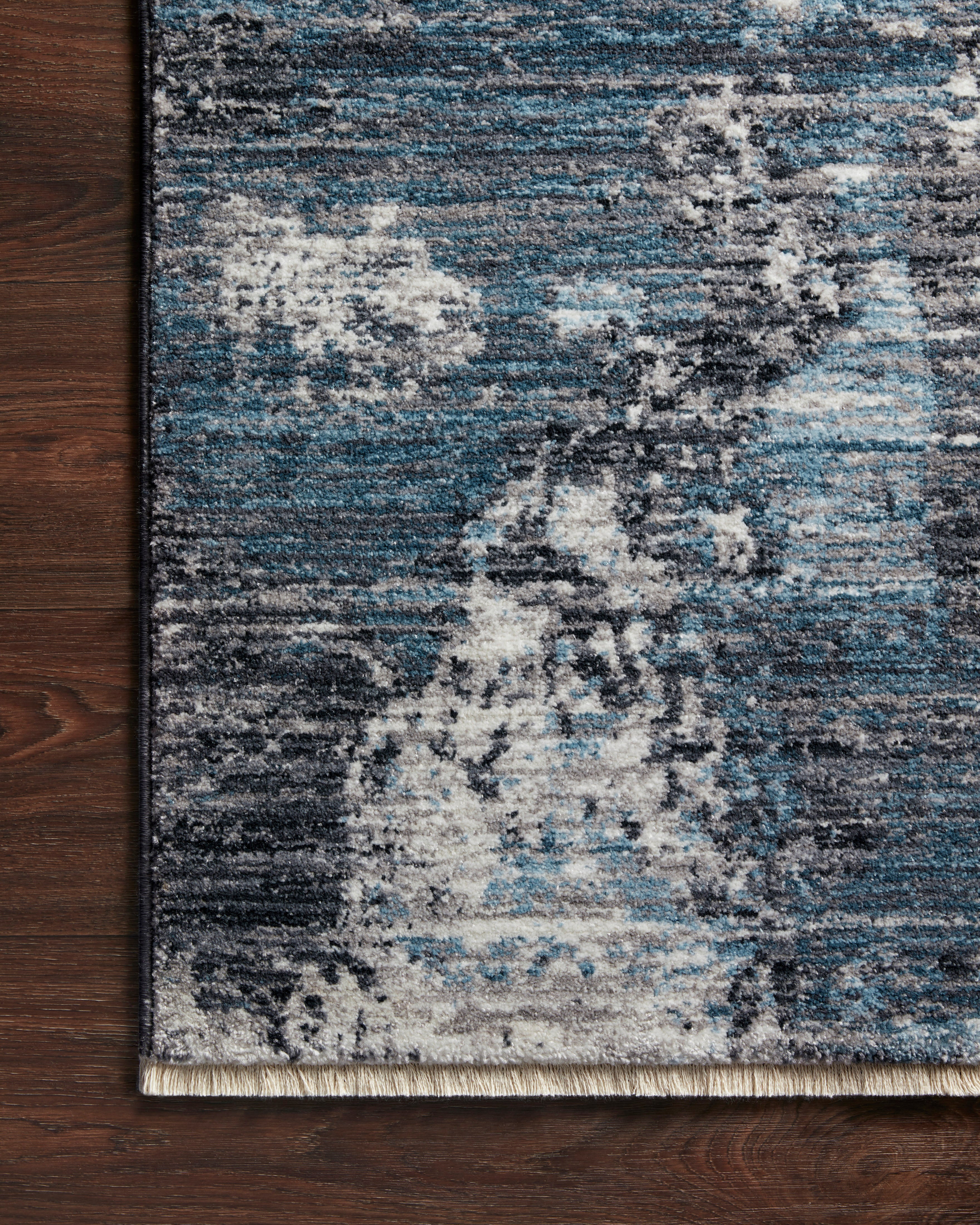 Samra Dove & Sky Rug - Soft Boho Area Rug for Living Room, Bedroom, Nursery - Modern Home Decor & Cozy Floor Mat
