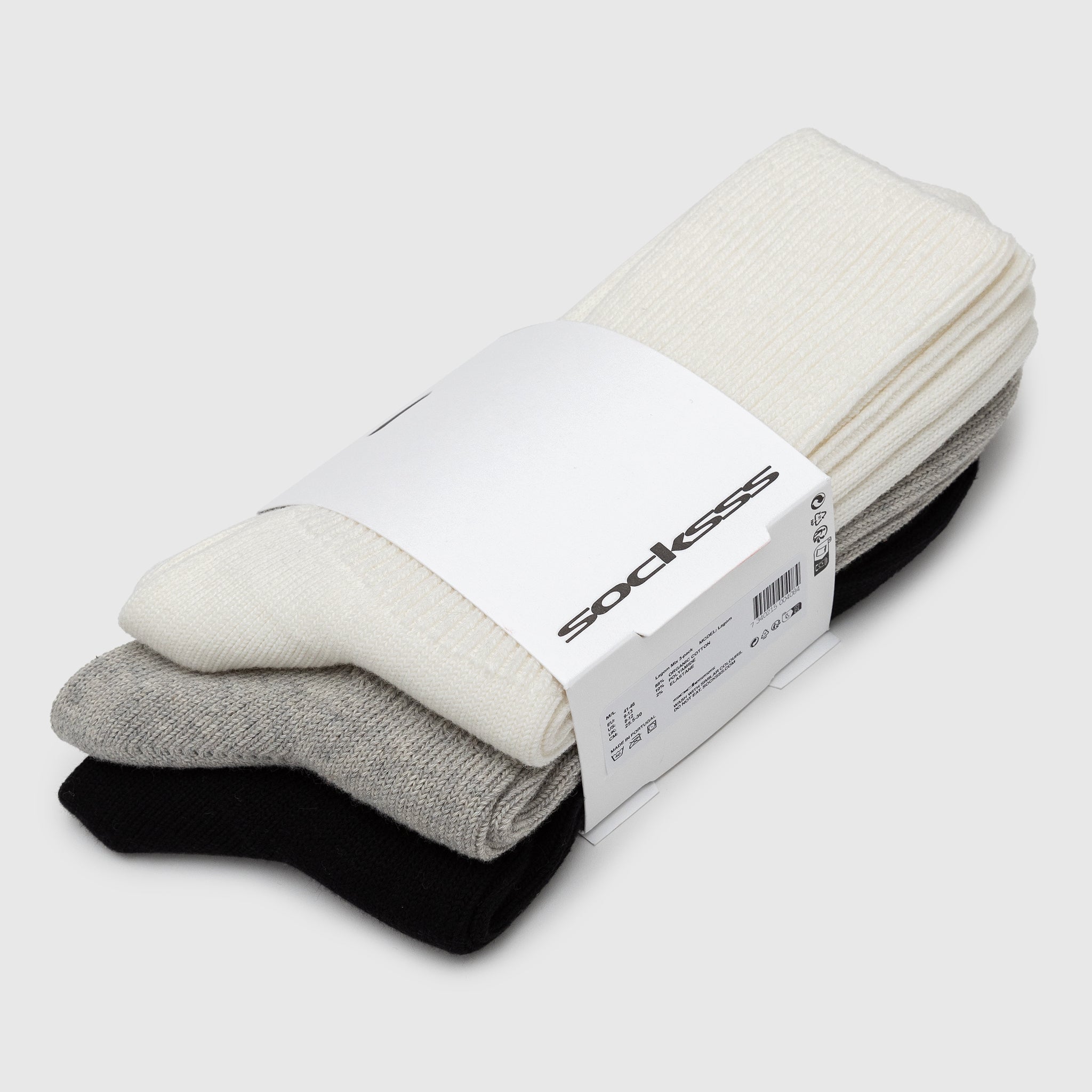 Premium LAGOM 3-Pack Mixed Color Kitchen Towels Set - Ultra Absorbent & Quick-Drying for Cooking, Cleaning & Dish Drying