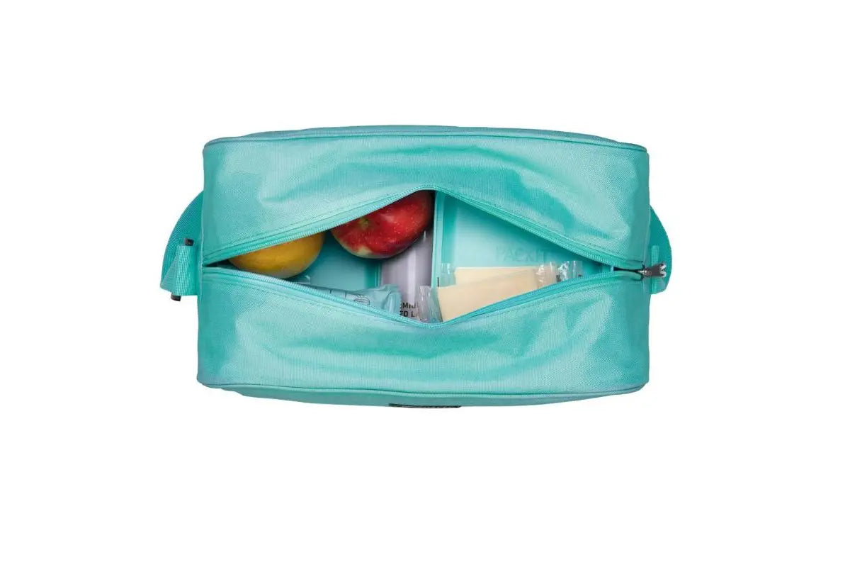 Packit Freezable Lunch Box Cooler Bag - Insulated Reusable Zuma Lunch Tote for Work, School & Picnics - Mint Green
