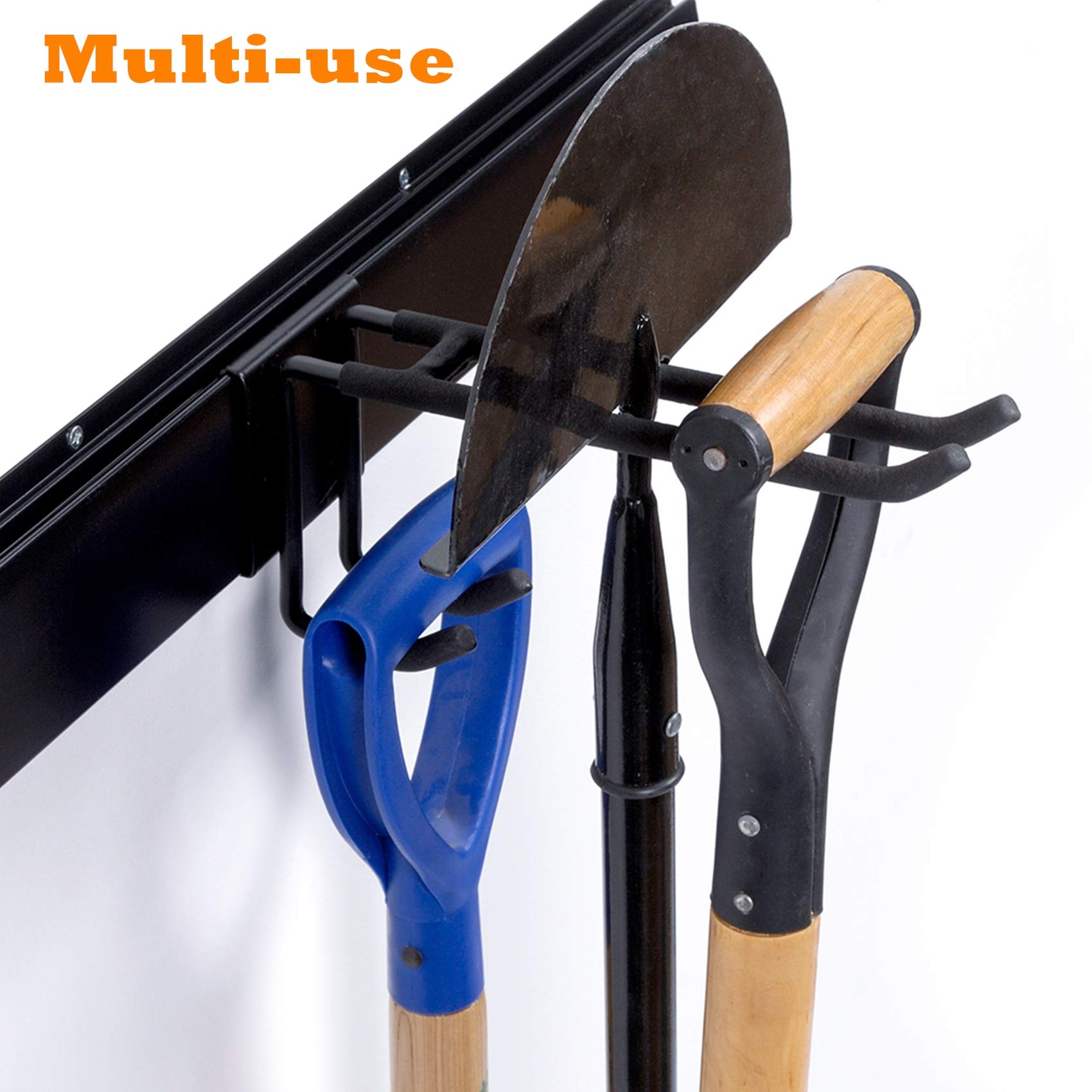Heavy Duty Ski Wall Rack - 10 Pair Ski Storage System for Garage & Home Organization - 300lb Capacity Snowboard Mount Hanger - Perfect for Shed, Basement & Winter Sports Gear Storage