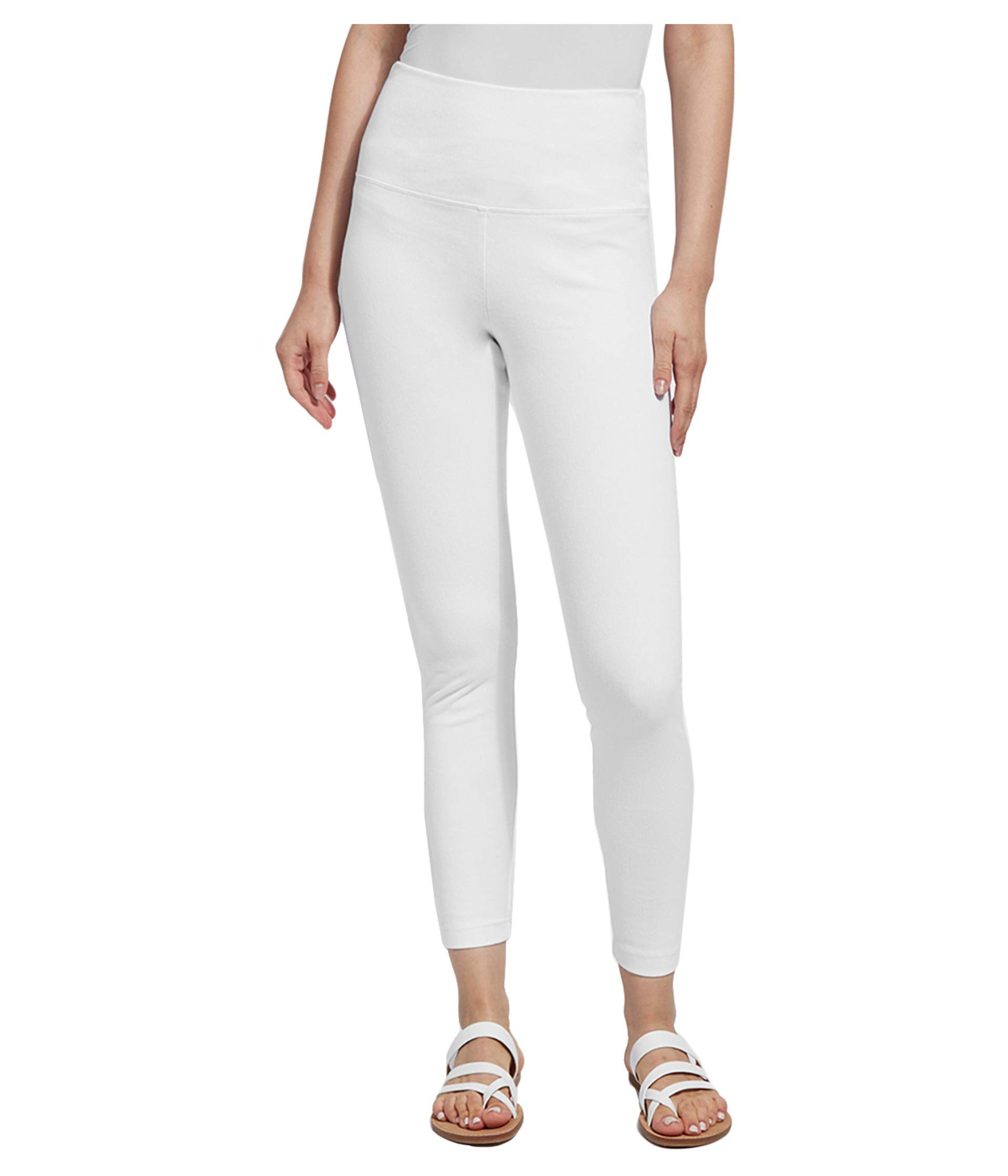 Lysse Women's High Waist Yoga Leggings - Soft Stretchy Workout Pants for Running, Gym & Lounge - Plus Size & Petite Available