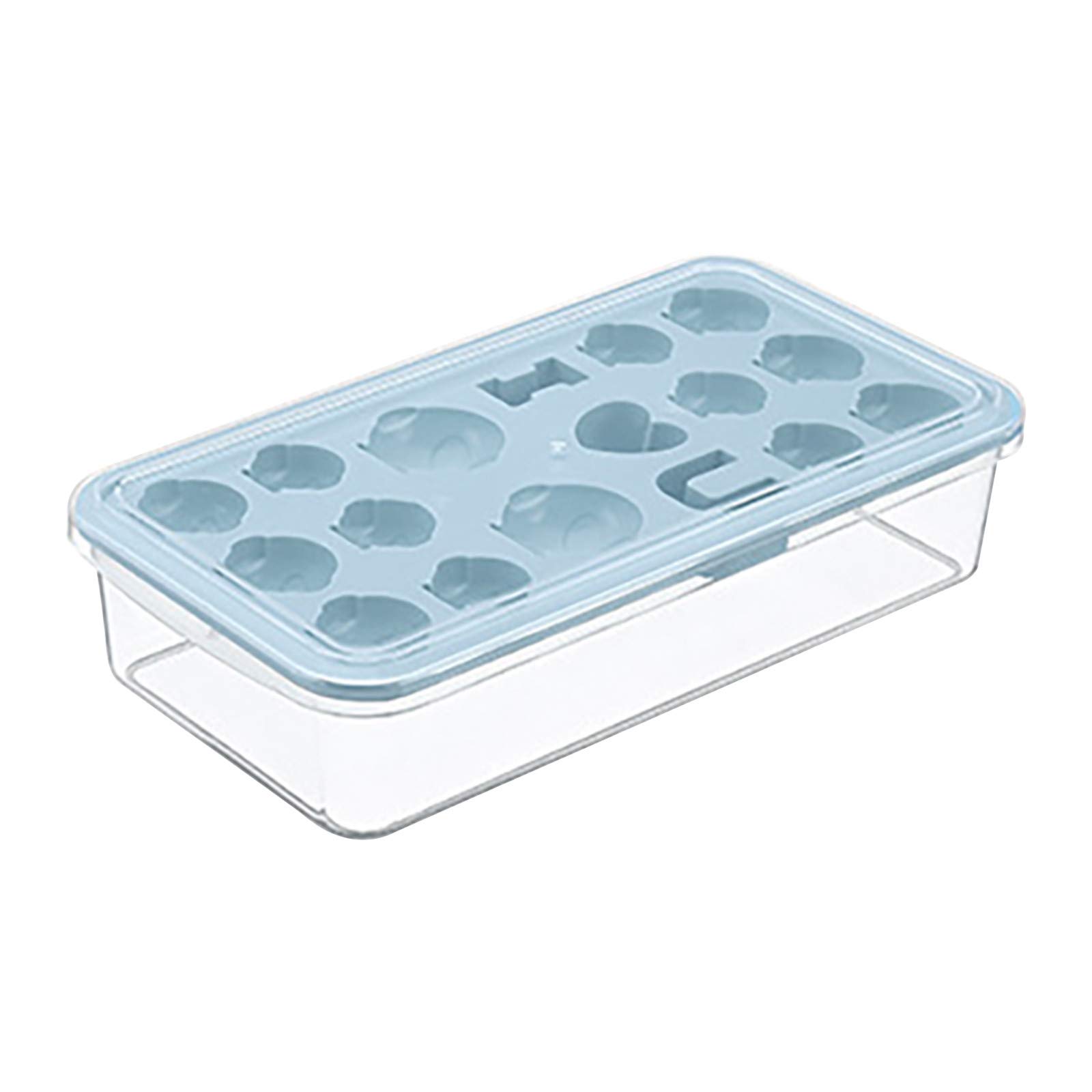 Yiser Silicone Ice Lolly Molds with Sticks - Reusable Freezer Tray for Homemade Popsicles - Perfect for Summer Treats, Kids Snacks & Party Desserts (Blue, One Size)