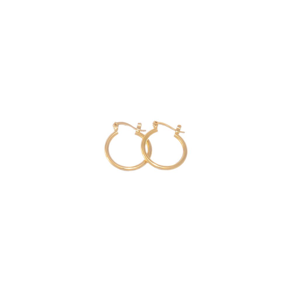 Women's Gold Layered Classic 2mm Thick Hoop Earrings - Elegant Dainty Everyday Jewelry for Work, Date Night & Special Occasions