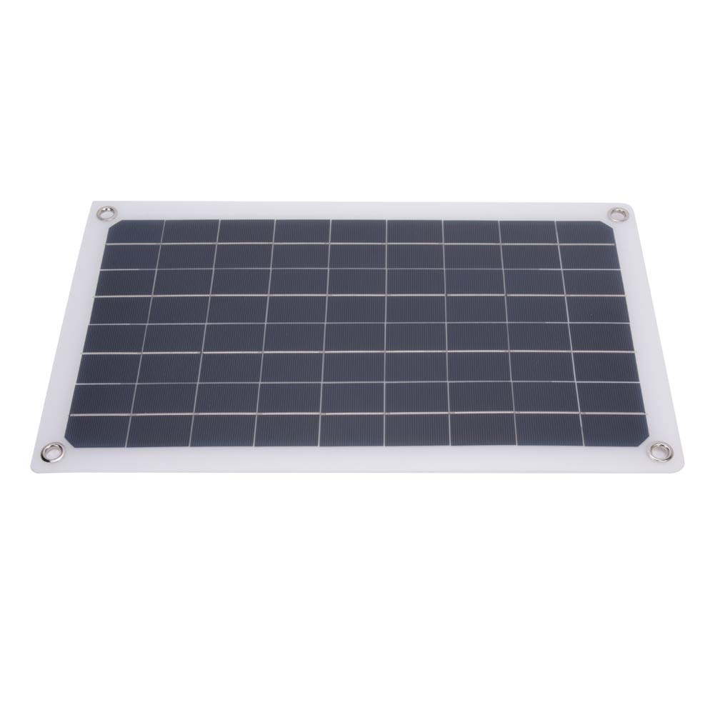 High Efficiency 12V Solar Charger - 425x250mm Monocrystalline Silicon Panel with DC Output | Portable & Eco-Friendly Power Solution for Camping, RV, Boating & Outdoor Adventures