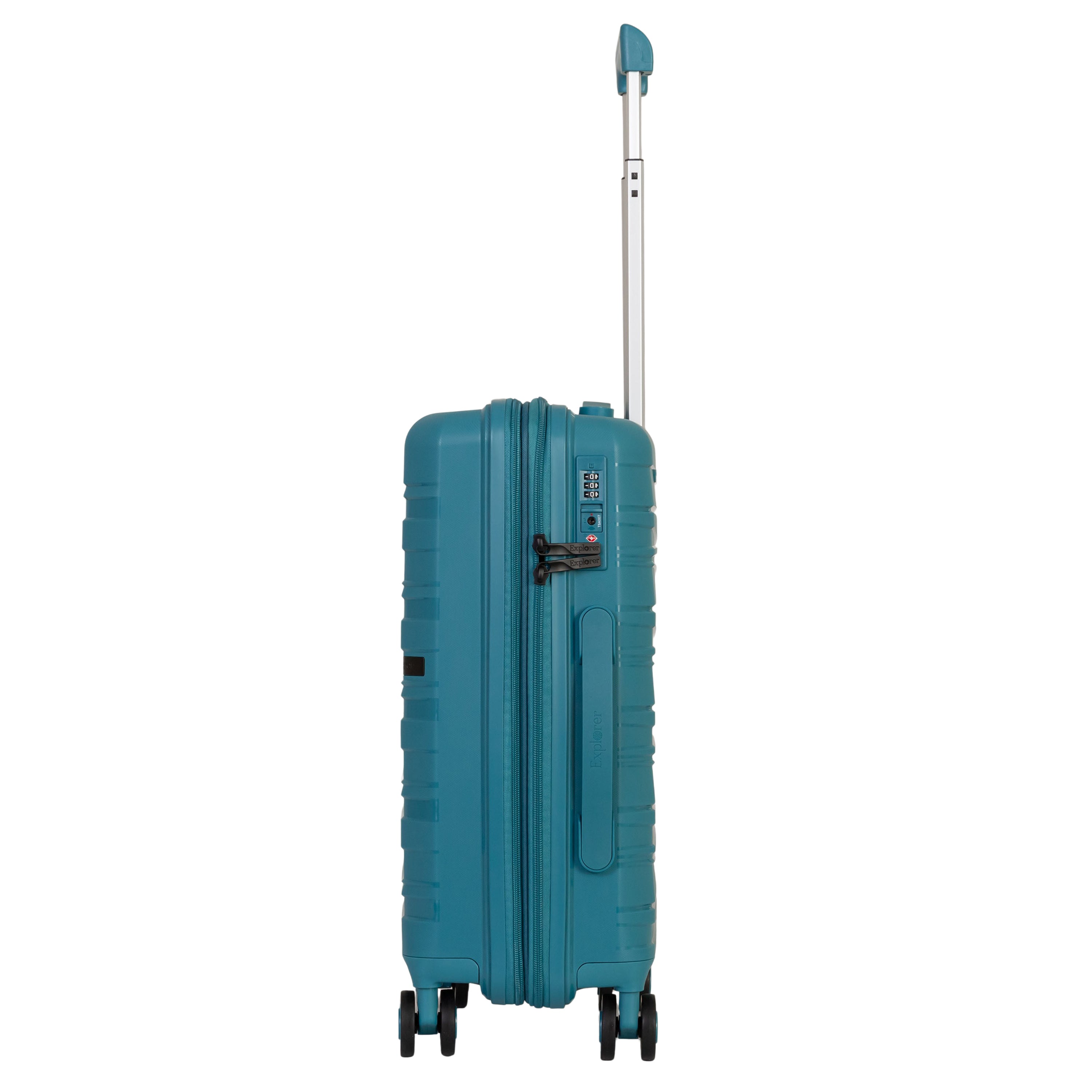 Explorer Breeze Anti-Theft Expandable Carry-On Luggage - Lightweight Travel Suitcase for Airplane, Business Trips & Weekend Getaways