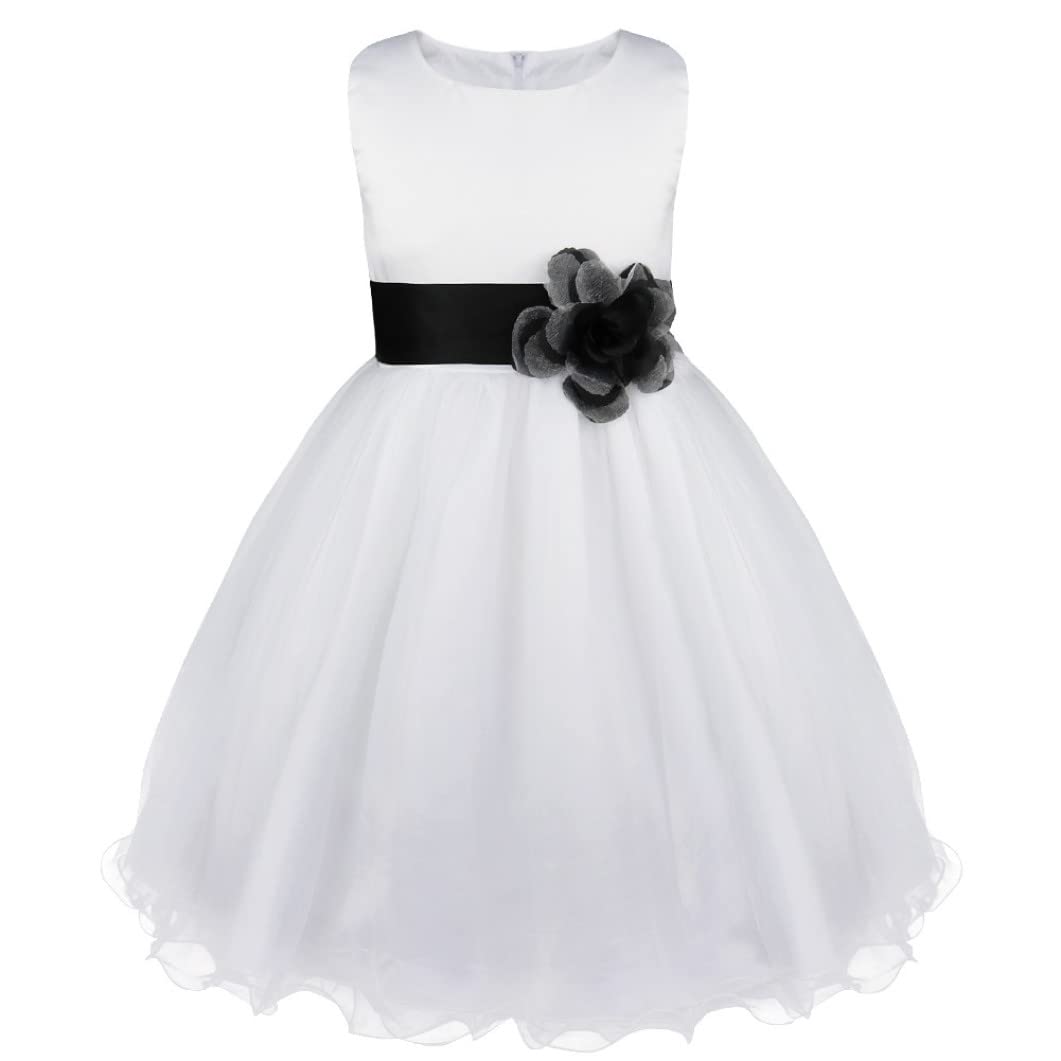 **Elegant Toddler Girls Pageant Ball Gown – Birthday Party Dress, Flower Girl Dress, Wedding Bridesmaid Dress – Perfect for Special Occasions & Celebrations**