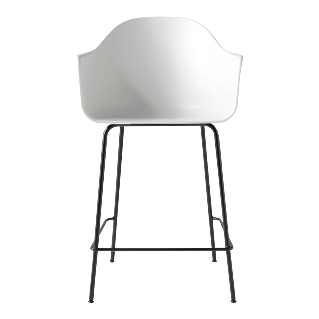 Harbour Counter Stool - Modern Bar Stool for Kitchen Island, Breakfast Bar & Home Decor - Adjustable Height & Comfortable Seating for Dining & Entertaining