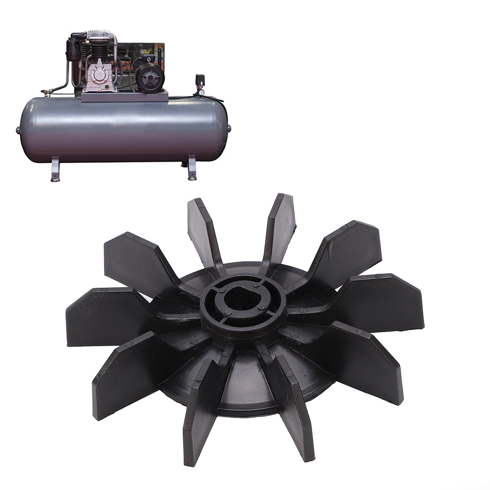 Small Air Compressor Fan Blade - Durable Replacement Part for Industrial Compressors | High-Quality Accessory for Factory Equipment Maintenance & Repair