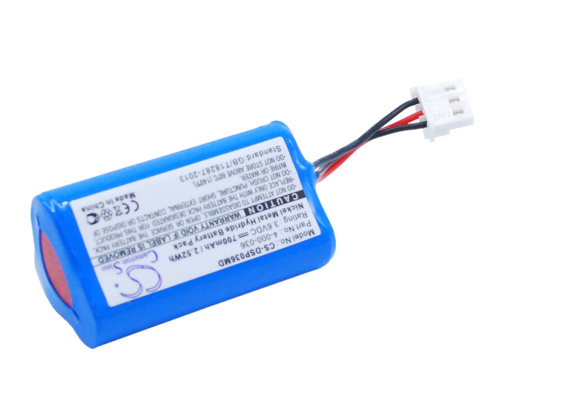 Replacement Battery for Drummond Scientific Portable Pipet-Aid PK/XL/XP2 (Part No. 4-000-036) - Compatible with Lab Pipette Controllers - Perfect for Scientific Research & Medical Laboratories