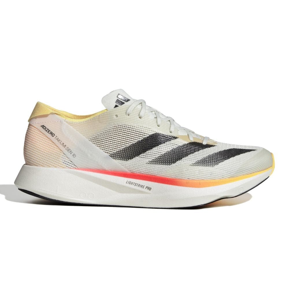 Adidas Men's Adizero Takumi Sen 10 Running Shoes - Lightweight Racing Sneakers for Marathon & Speed Training - Perfect for Road Running & Competitive Athletes