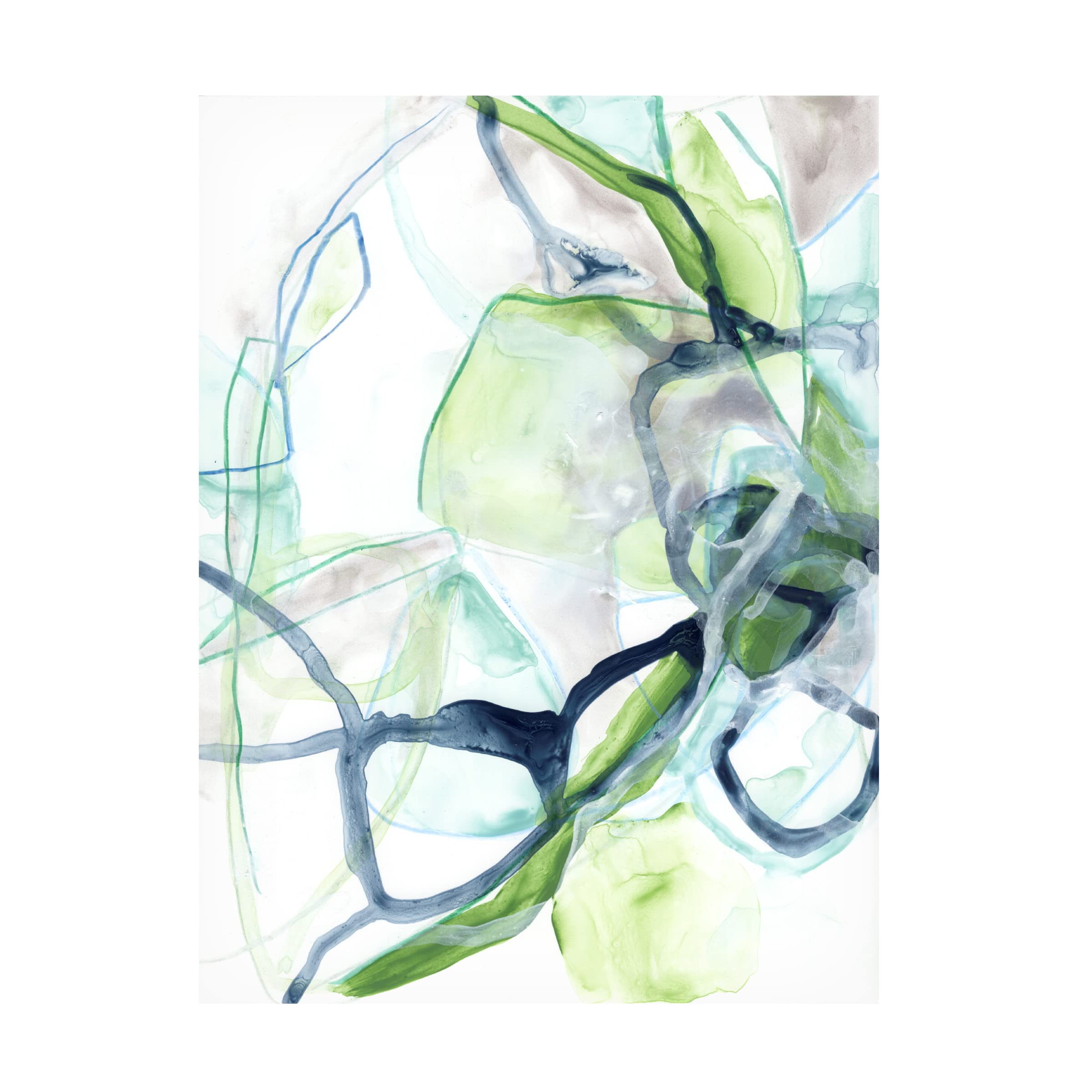 Trademark Fine Art 'Hive Cycle II' Canvas Wall Art Print by June Erica Vess - Modern Home Decor for Living Room, Bedroom & Office