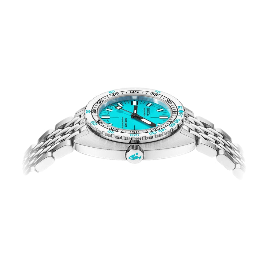 SUB 200T Aquamarine 39mm Turquoise Bracelet Watch - Perfect for Casual Wear, Office & Outdoor Activities