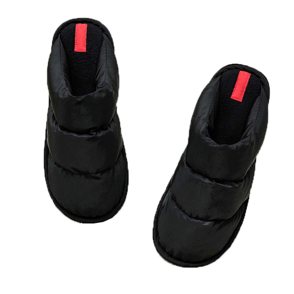 Cozy Memory Foam Down Slippers - Warm Fleece Lined House Shoes for Men & Women - Indoor/Outdoor Comfort - Perfect for Winter, Lounging & Home Relaxation