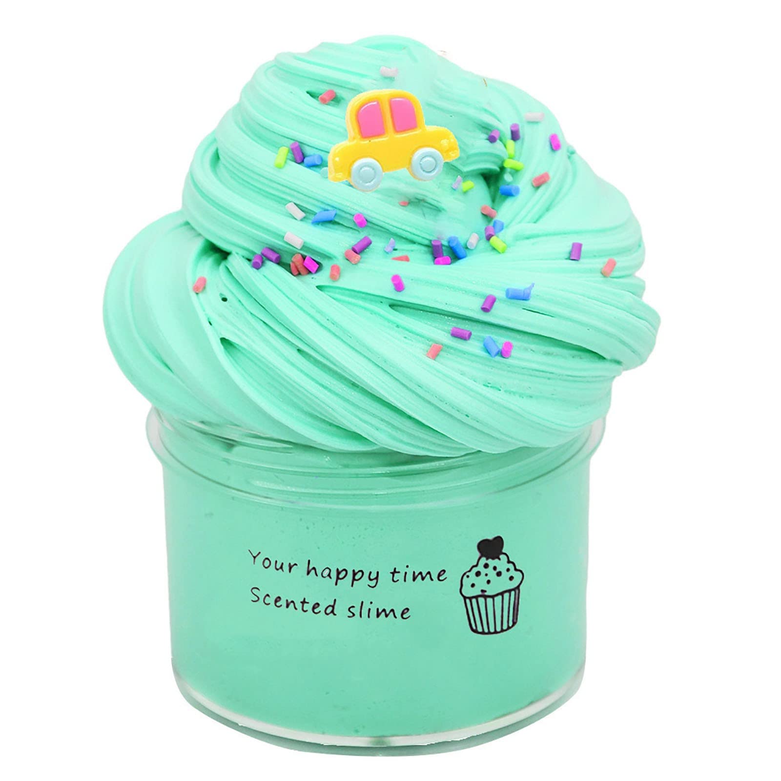 **Nebwe Butter Slime Pack 70ml - Soft & Stretchy Cloud Slime for Kids, Stress Relief Toy for Boys & Girls Ages 8-12 - Fun Sensory Play, Office Desk Decor & Relaxation Gift for Moms**    *(Perfect for sensory play, stress relief, creative fun, and desk decoration - great gift for kids and moms!)*