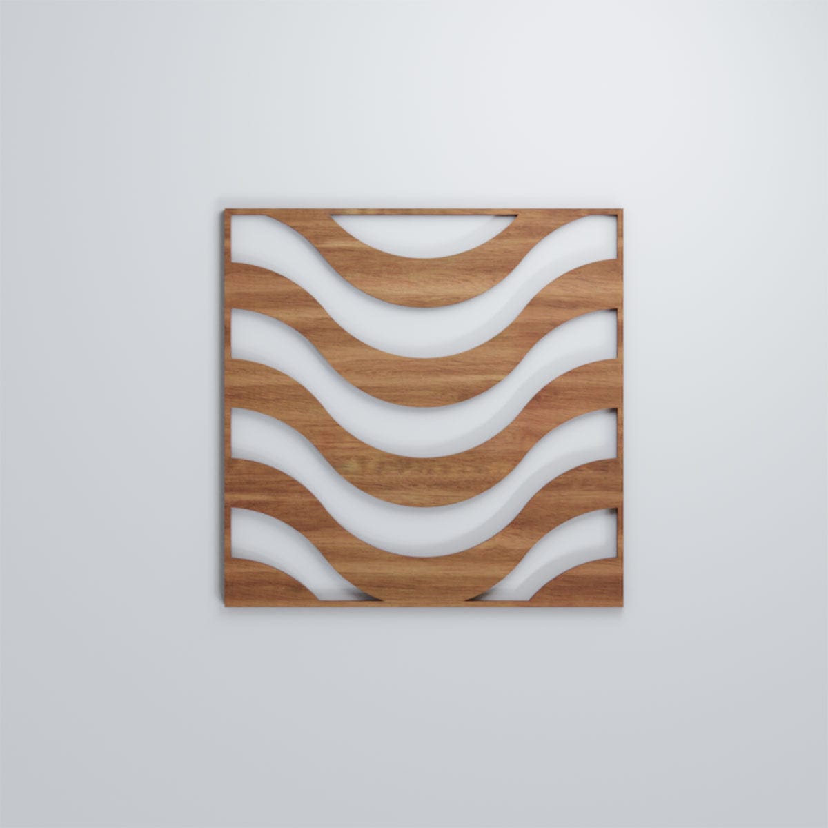 Parker Decorative Fretwork Wall Panels - Elegant Laser-Cut Wooden Room Dividers & Home Decor for Living Room, Bedroom, Office