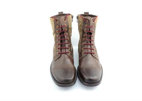 Premium Burgundy Boot Shoelaces - 54 Inches/137cm Long Leather Laces for Work Boots, Hiking & Military Shoes - Durable & Stylish Replacement Laces for Outdoor, Casual & Workwear