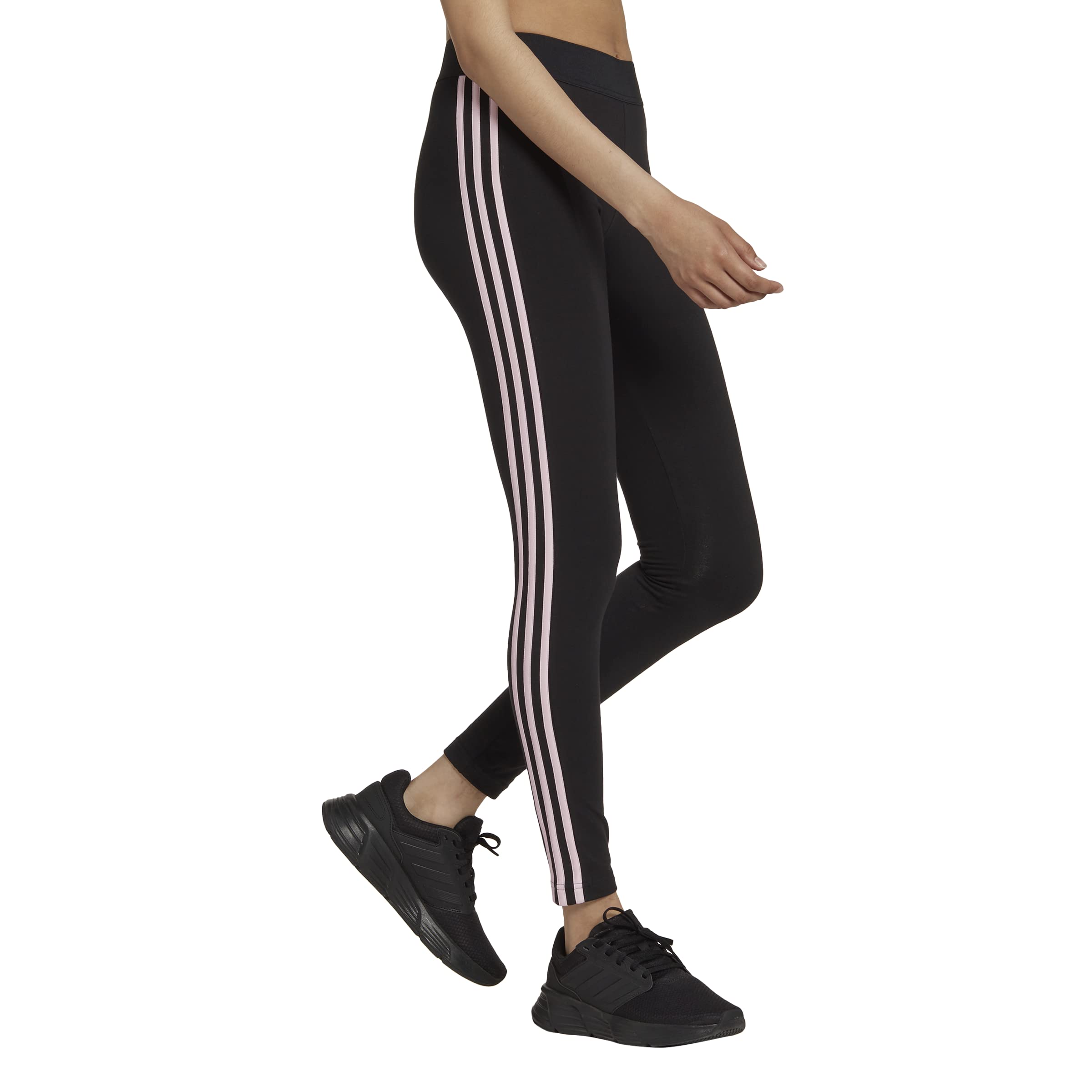 adidas Women's Essentials 3-Stripes Leggings - High Waist Yoga Pants for Running, Workout & Gym - Comfortable Athletic Tights for Fitness & Casual Wear