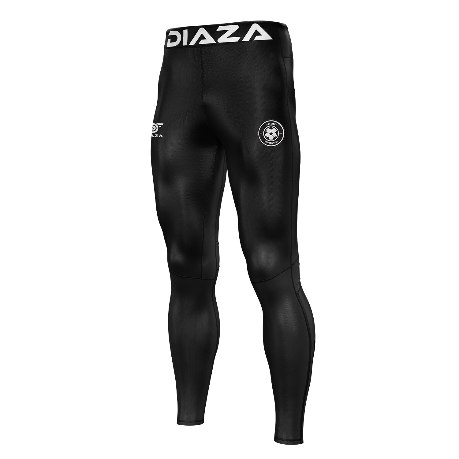 Allegiant FC Men's Compression Pants - High Performance Workout Leggings for Running, Gym & Sports - Moisture Wicking & Breathable Athletic Tights