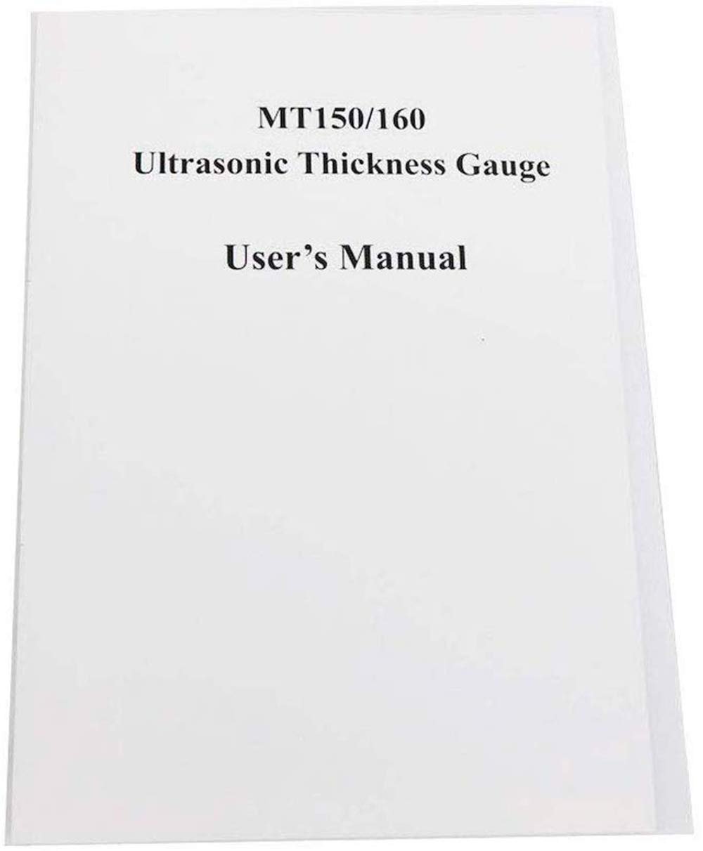 Professional Ultrasonic Thickness Gauge Tester 0.75-300mm (0.03-11.8inch) for Metal, Aluminum & Copper - High Precision 0.01mm Measurement - Ideal for Industrial Inspection, Pipeline Maintenance & Quality Control