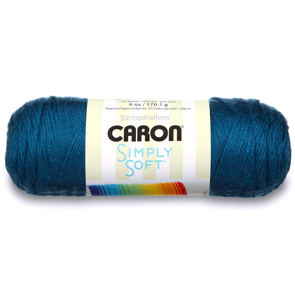 Simply Soft Yarn - Premium Blue Mint Acrylic Knitting Yarn for Crochet, Baby Blankets & Scarves | Soft & Durable Crafting Yarn for DIY Projects