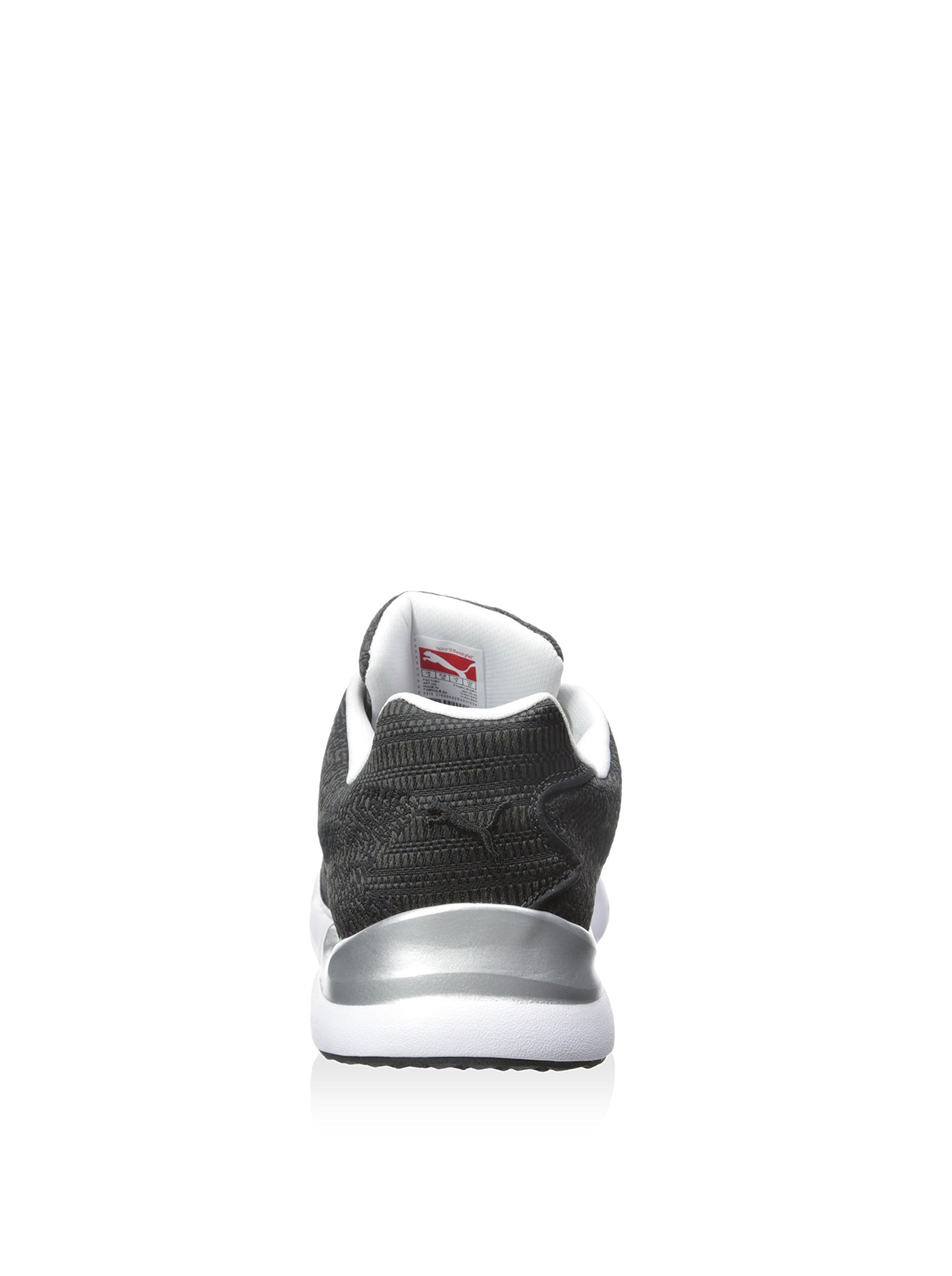 Puma Men's Xs500 Woven Sneakers - Dark Shadow/Black/White - Size 9.5 M US - Lightweight Comfortable Running Shoes for Men - Perfect for Jogging, Gym Workouts & Casual Wear