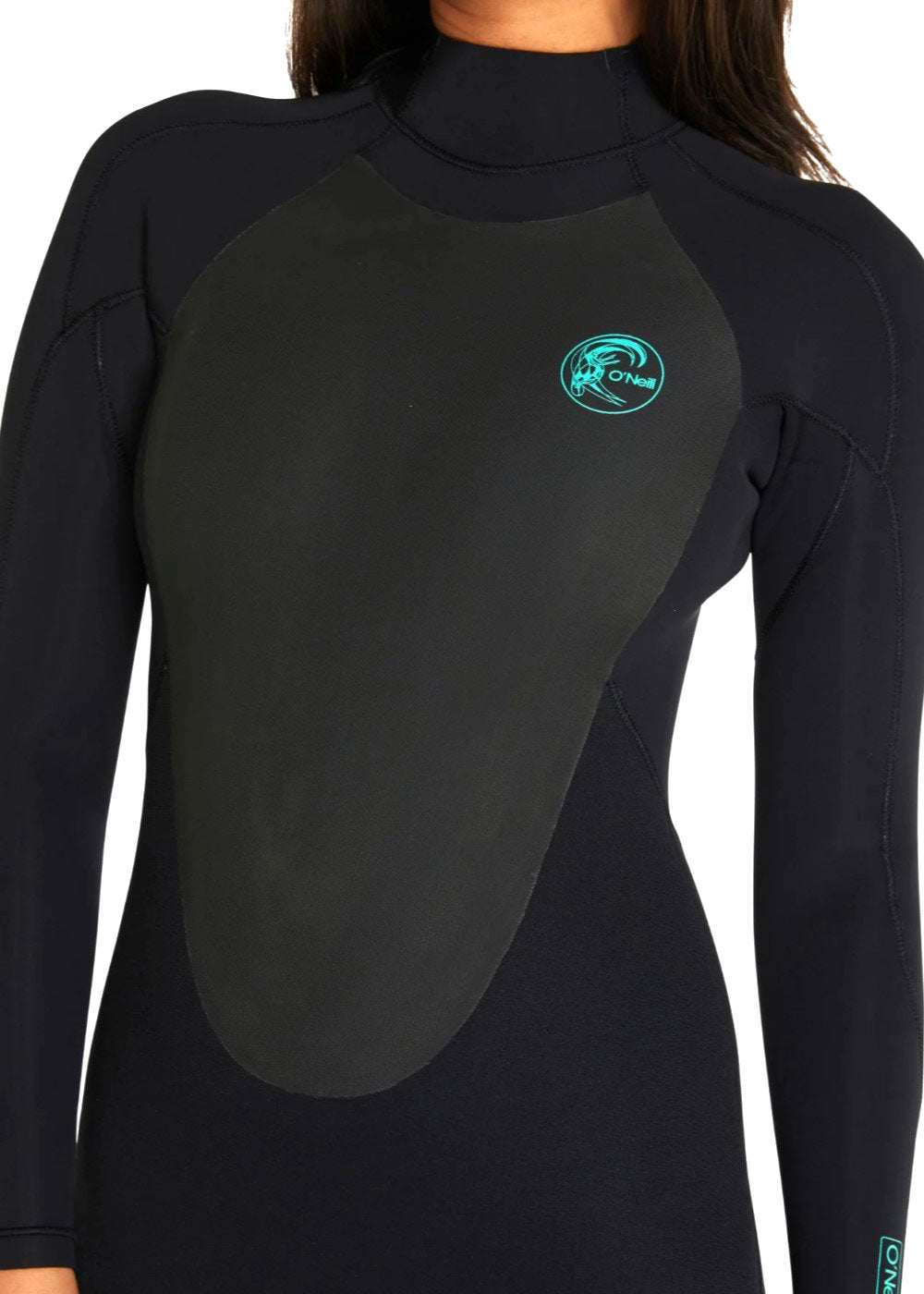 O'Neill Women's Focus 4/3mm BZ Steamer Wetsuit - Full Body Neoprene Surfing Suit for Cold Water Surfing, Diving & Water Sports